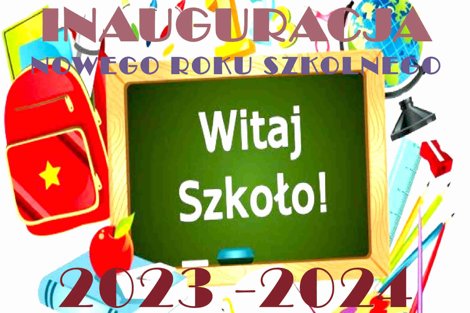 Rozpoczęcie roku szkolnego 2023-2024