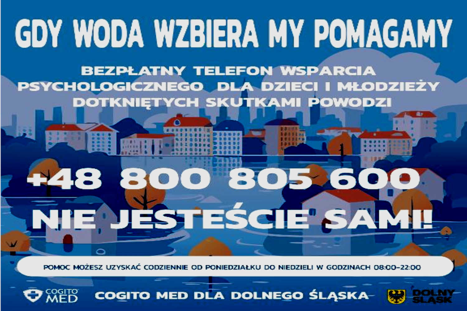 Gdy woda wzbiera my pomagamy
