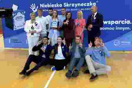 Niebieska skrzyneczka