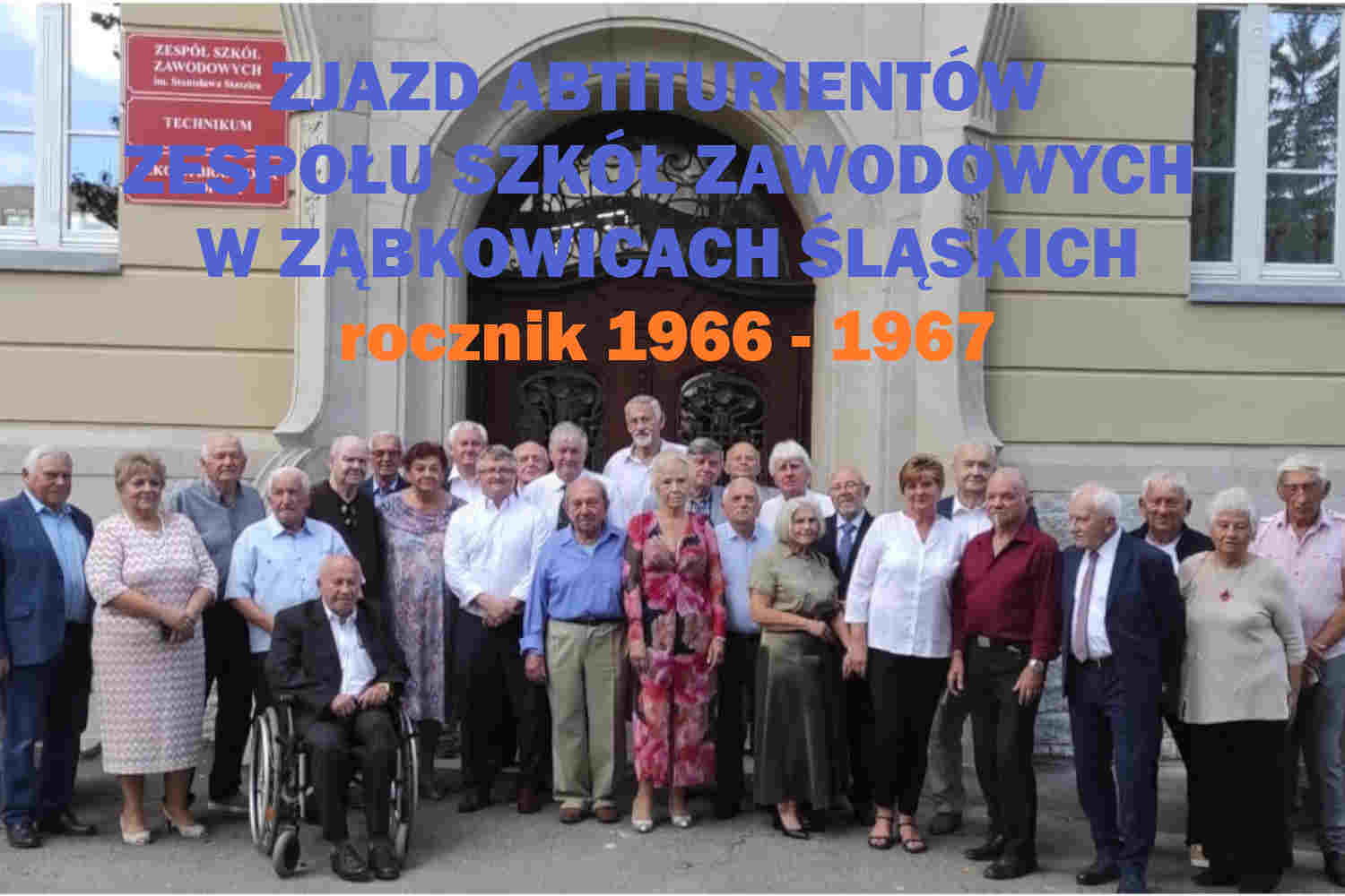 Pamiętają o szkole - absolwenci 1966 -1967
