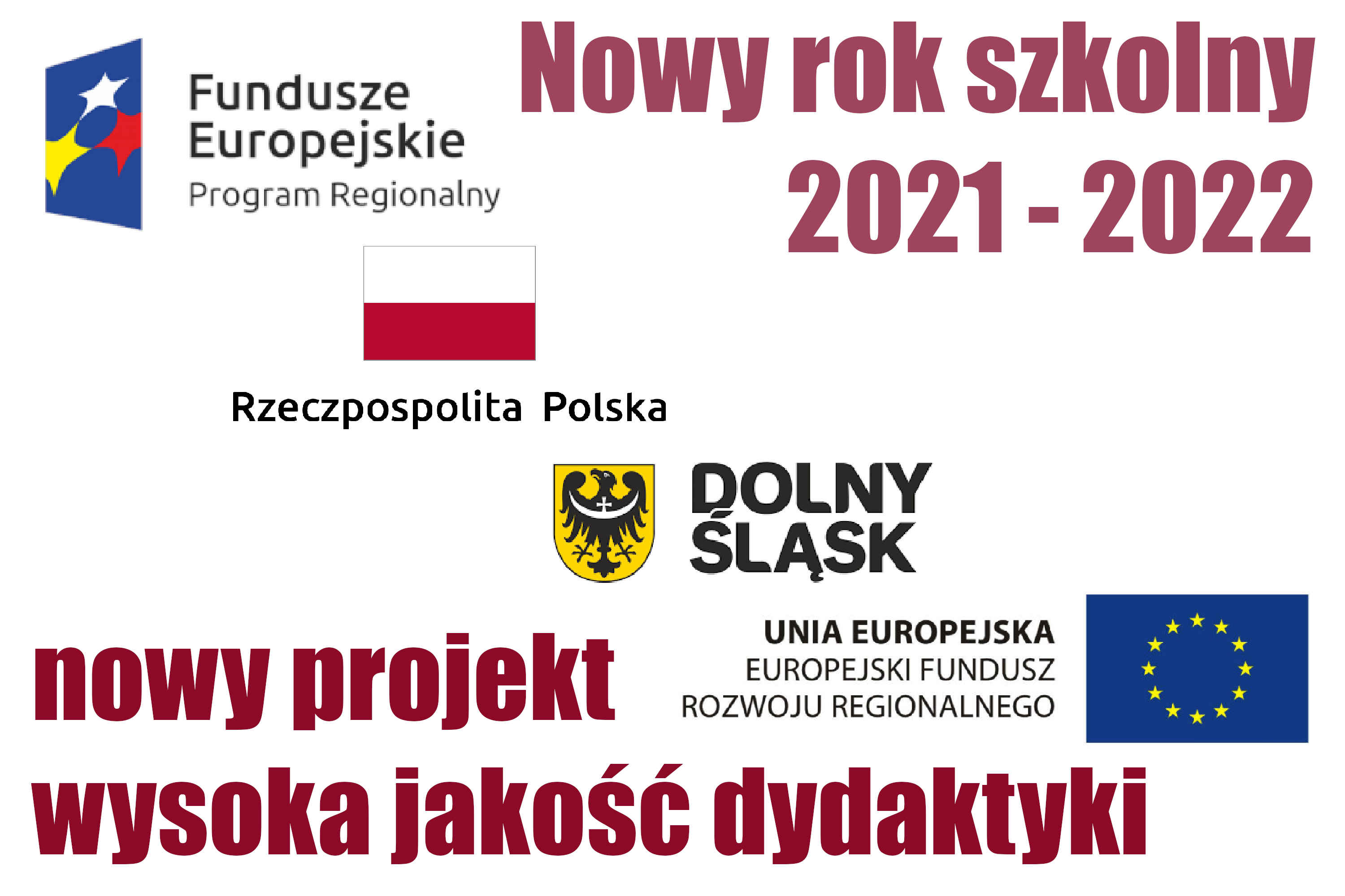 Nowy rok szkolny - nowy projekt - wysoka jakość dydaktyki